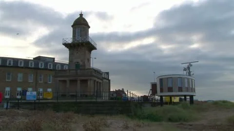 Fleetwood Lower Lighthouse Video stock 21905330