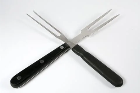 Fleischgabeln Stock Photos