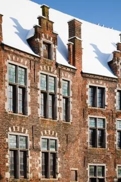 Flemish house Stock Photos