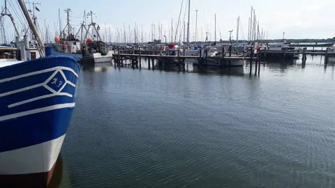Flensburg old port Stock Footage 234944275