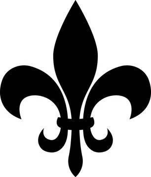 Fleur de lis icon. Stock Illustration