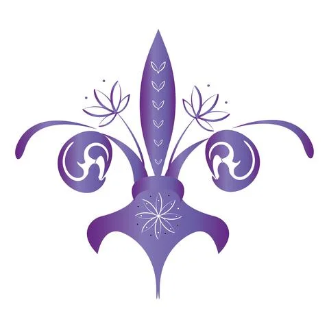 Fleur de lis Stock Illustration