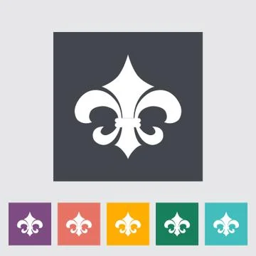 Fleur. Vintage Style Stock Illustration
