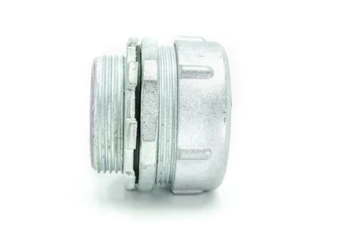 Flex connector fitting. Stock Photos