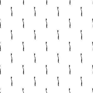 Flex toothbrush pattern seamless vector Illustrazione stock