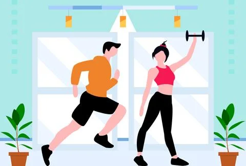 Flexibility Concept Illustration Illustrazione stock