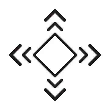 Flexibility icon vector for graphic design, logo, website, social media, mobi Illustrazione stock