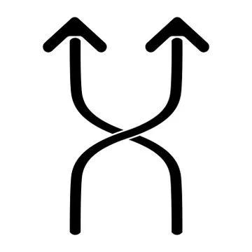 Flexibility icon on white background, vector illustration eps10 Illustrazione stock