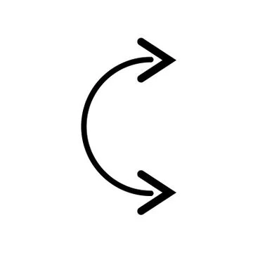 Flexibility icon on white background, vector illustration eps10 Stock Illustration