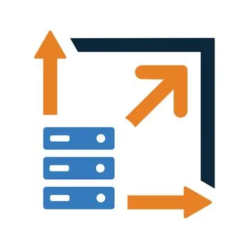 Flexibility, scalability icon. Simple editable vector illustration. Illustrazione stock