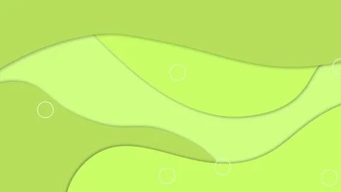 Flexible background animation with shadow and green web color. Stock Footage 313374575
