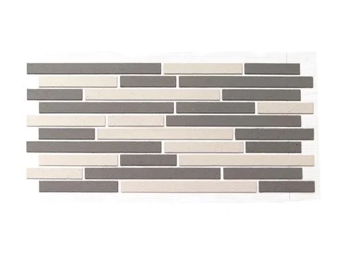 Flexible brick on a white background Stock-Fotos