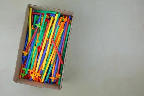 Flexible construction set Foto stock