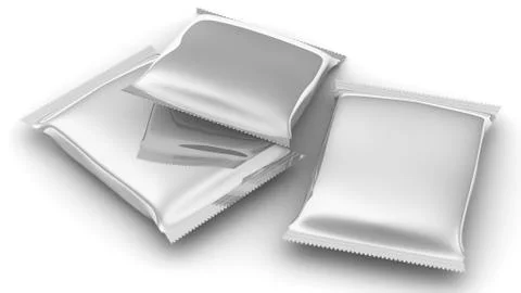 Flexible consumer packaging Illustrazione stock