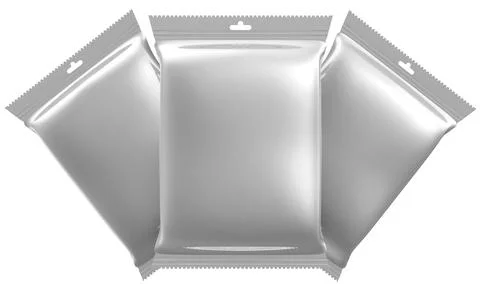 Flexible consumer packaging Illustrazione stock
