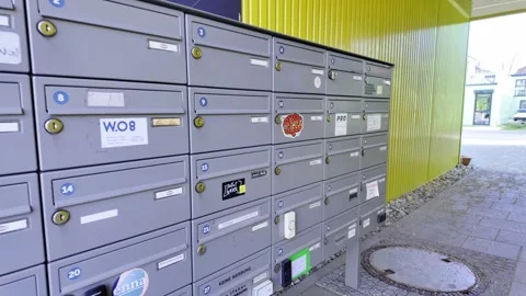 Flexible Container Systems n Modular Buildings, Mobile Room Service in Munich Stock Footage 267577710