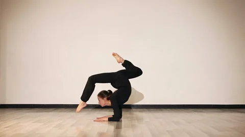 Single-legged Scorpion yoga pose | Yoga poses, Yoga dance, Poses