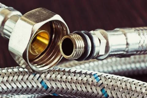 Flexible hose Stock Photos