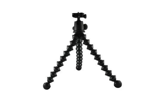 Flexible mini tripod Stock-Fotos