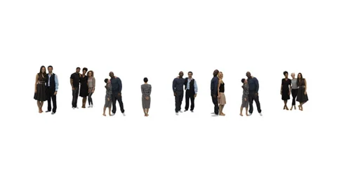 Flexible people - Unique horizontal point of view for this take on alphabet Vídeos de archivo 32959289