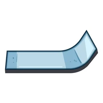 Flexible screen technology display bending innovation concept Stock Illustration