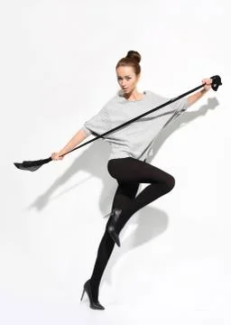 Flexible tights. Stock Photos