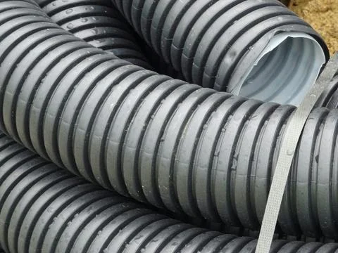 Flexible Underground Piping Stock Photos