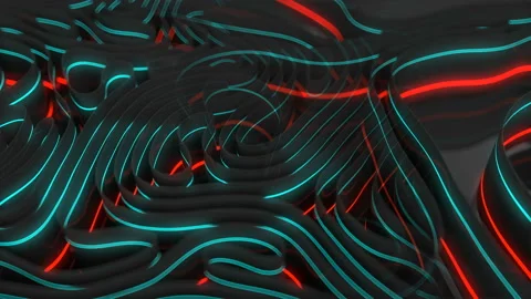 Flexible waves Stock Footage 140520302