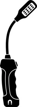 Flexible work light illustration vector icon on isolated white background s.. Stock Illustration