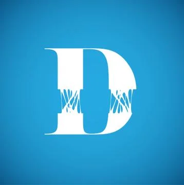 Flexy character from a typeset, vector illustration Stock Illustration