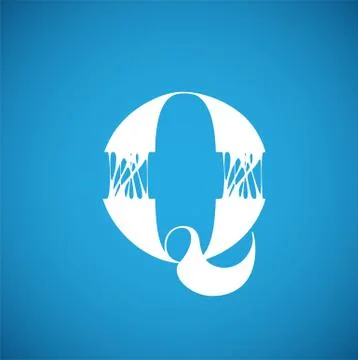 Flexy character from a typeset, vector illustration Stock Illustration