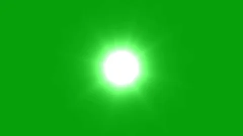 Flicker flare motion graphics with green screen background Stock Footage 123885314