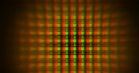 Flicker plasma RGB pixels Stock Footage 108719951