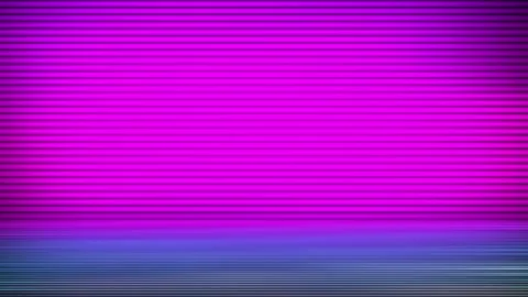 Flicker purple wall with floor and corner. Modern digital lines pattern anim Stock Footage 246767469