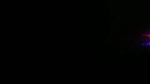 Flicker of red and blue glow in motion Stock Footage 101850207