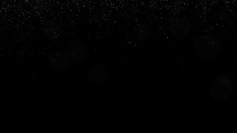 Flicker snowflakes on black background seamless loop Stock Footage 324200599