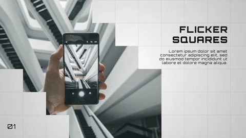 Flicker Square Corporate - Slideshow Stock After Effects