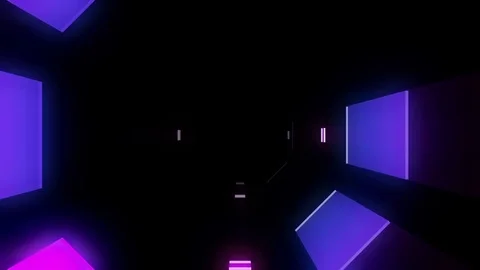 Flicker Tunnel Looping Animation Stock Footage 73646771