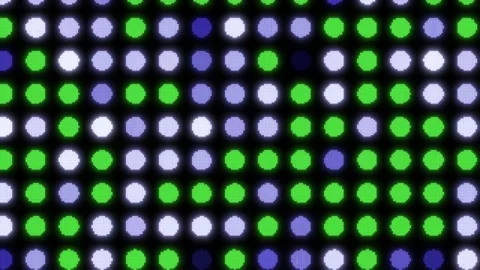 Flicker Wall Flashing Lights. Abstract Motion Graphics Background. 4K Stock Footage 171593467