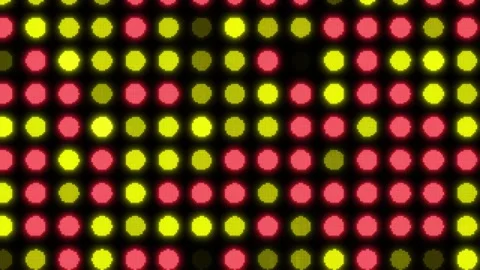 Flicker Wall Flashing Lights. Abstract Motion Graphics Background. Stock Footage 171593471
