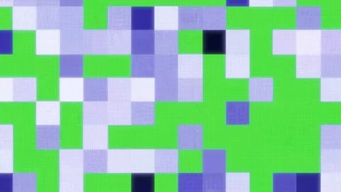 Flicker Wall Square Flashing Lights. Disco Lanterns Abstract Background. Stock Footage 171850274