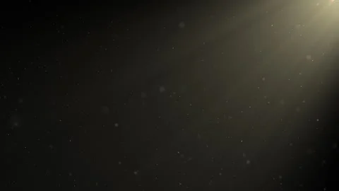Flickering abstract Dust Particles motion. Volumetric light. Seamless loop Stock Footage 305609111