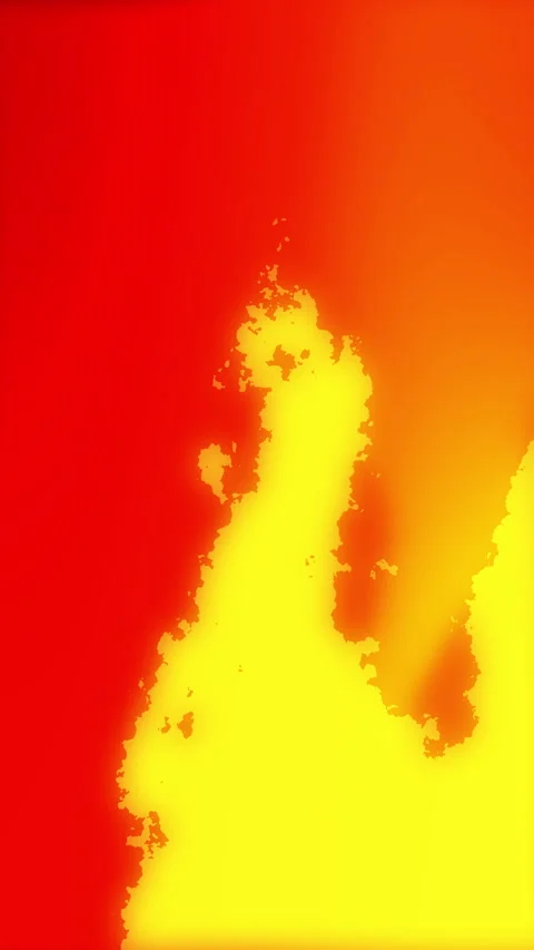 Flickering abstract flames of fire rising against red background Vídeos de archivo 336933761