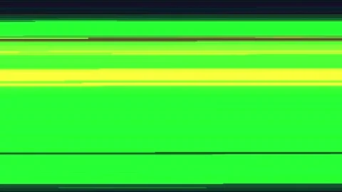 Analog TV signal with glitching effect. , Stock Video