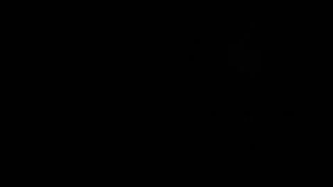 Flickering and moving white light circles on a black background Stock Footage 161389100