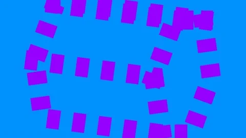 Flickering background with geometric shapes Stock Footage 168120301