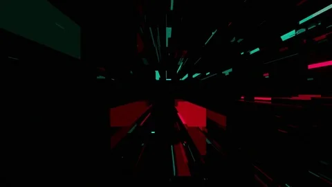 Flickering Beam Particles Stock Footage 72120958