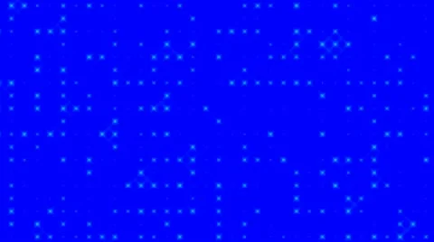 Flickering blue fires on a dark blue background Stock Footage 8986172