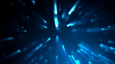 Flickering blue lights Video stock 82251160