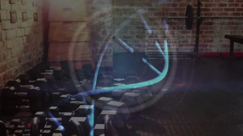 Flickering blue lines swirling into shield forming CLONE logo for brand reveal Stock Footage 328304082